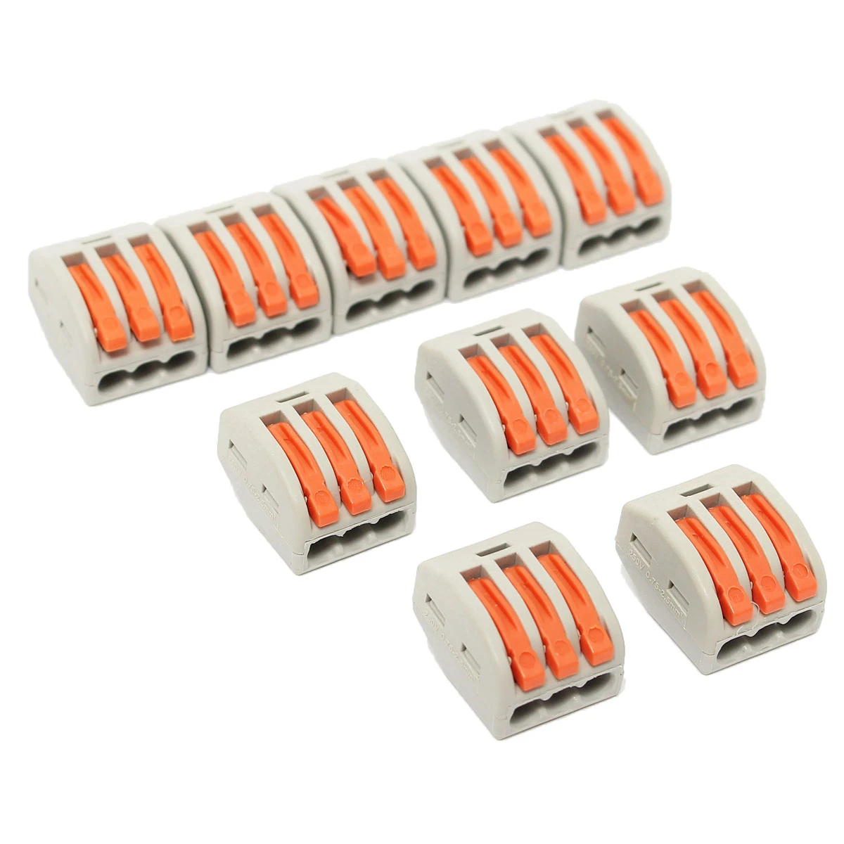  wire nut or terminal block 