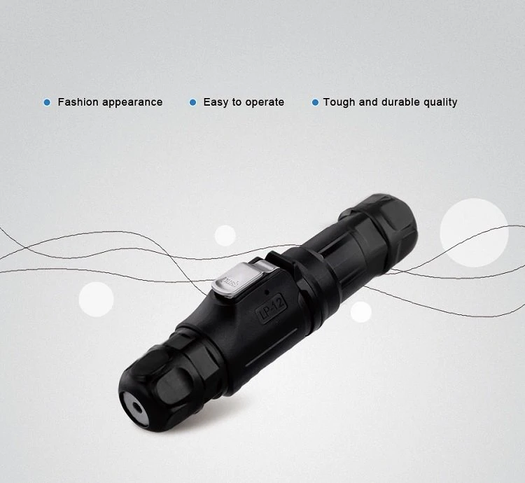 LP-12 M12 Male Female 5 pin Connector For Power (4)